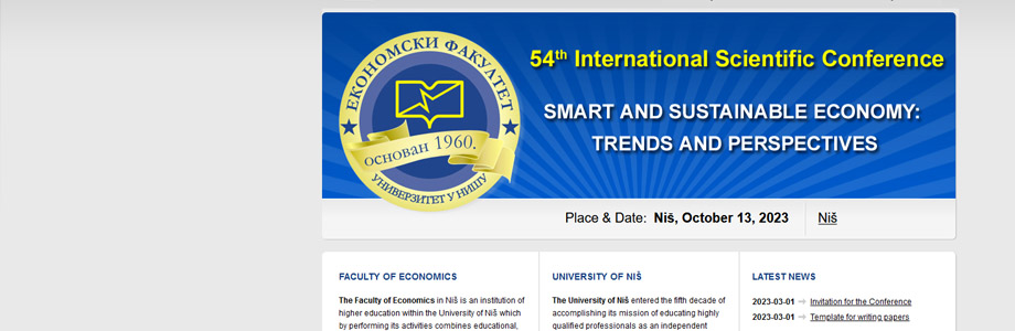 International Scientific Conference 2023